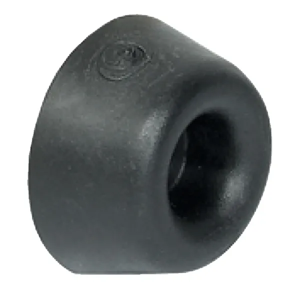 Amortizatorius prisukamas Ø20mm, H10mm, juoda