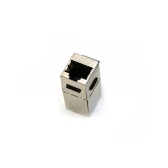 Keystone - CAT6A coupling/jack, socket/socket RJ45 - RJ45, shielded