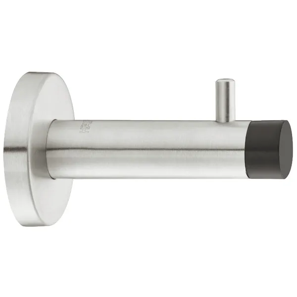 Atramėlė durims sieninė L90mm, nerūdijančio plieno spalva