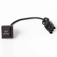 Dangtelis CM d.kroviklis USB-A 5V juoda BACHMANN