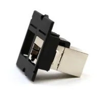 Dangtelis CM 2xpapildomoms jungtims juoda BACHMANN