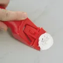 Atramėlė durims Ø45mm, H30mm, nerūdijančio plieno spalva