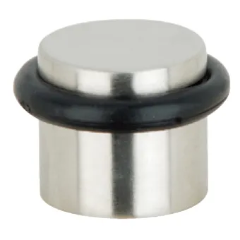 Atramėlė durims Ø25mm, H25mm, nerūdijančio plieno spalva,