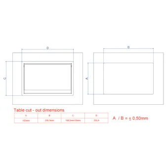 CONEO Set 2xCEE7/3 2xCM L0.2m GST18 white aluminium