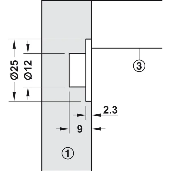 Flap stay, with pull cable, for flaps made from wood and with aluminium frame, with adjustable braki