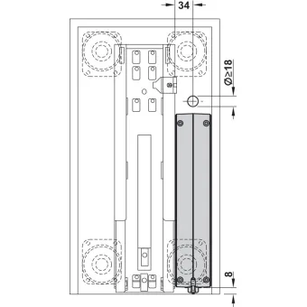Electric door opener, Kesseböhmer eTouch
