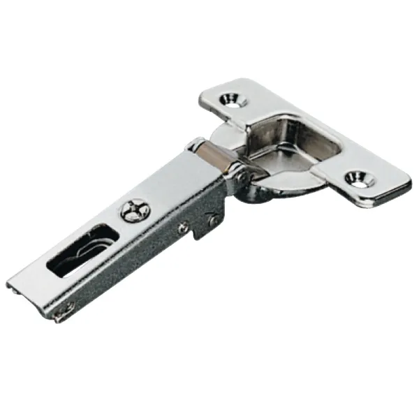 Concealed hinge, Duomatic 105°, for thin wooden doors from 10mm and above, full overlay mounting