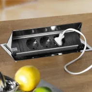 RB CONI 2xCEE7/3+d.USB krov. laid.L200GST18