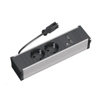 CONI 2xCEE7/3 1xUSB Charger L0.2m GST18