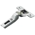 Concealed hinge, Häfele Duomatic 105°, for thin wooden doors from 10mm and above, half overlay mounting