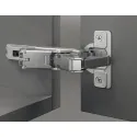 Concealed hinge, Duomatic 155°, full overlay mounting