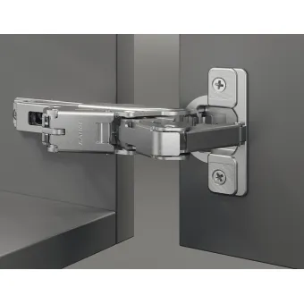 Concealed hinge, Duomatic 155°, full overlay mounting