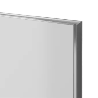 Frame profile 19, for gluing, L3500mm, aluminium anodized