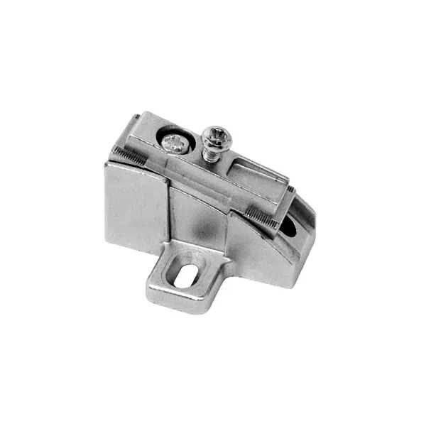 Mounting plate angle adjustable +10 - +30 for hinge Ø35