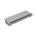 CONI built-in-frame silver gray long