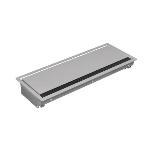 CONI built-in-frame silver gray long
