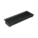 CONI mounting frame 6-way black, RAL9005