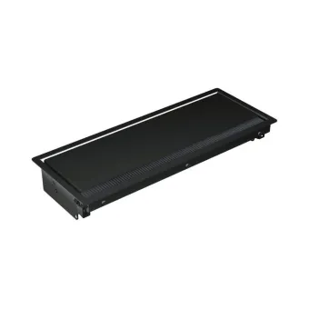 CONI mounting frame 6-way black, RAL9005