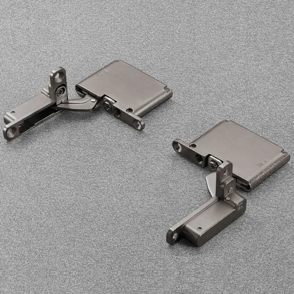 Concealed hinges AIR, with PUSH, titanium