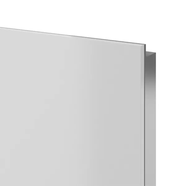 Frame profile 21, for gluing, L3500mm, aluminium anodized