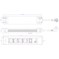 RB CONNECTUS 4xCEE7/3+jungikl. laid.L2000