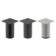Kojelė apvali D26 H100 aliuminis H