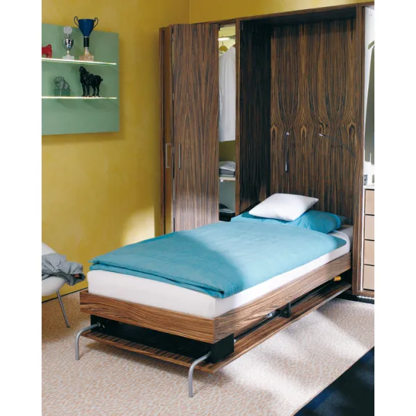 Foldaway bed fitting, Bettlift, for end mounting
