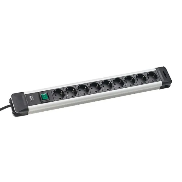 Rozečių blokas CONNECTUS 9xCEE7/3, su jungikliu, laidas L2000mm