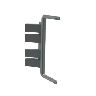 Joint for double profile GOLA II, angular, outer, dark brown