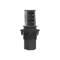 ELEVATOR 2xCEE7/3 L2m wire end cable