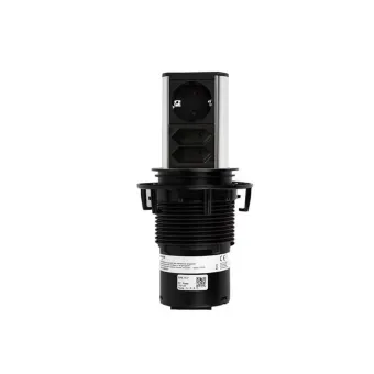 ELEVATOR 1xCEE7/3 2xEuro L2m wire end cable