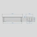 KAPSA S 3xCEE7/3 black Line L2m CEE7/7