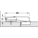 Lankstas 35' 90'/18m vienos plokštumos SILENTIA 1