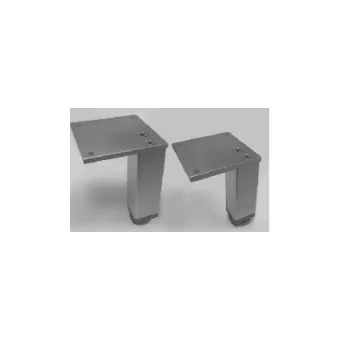 Kojelė aliuminė reguliuojama 30x30mm, H200mm,