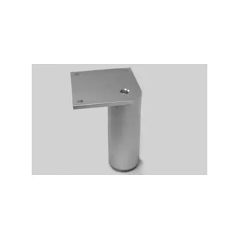 Furniture foot, aluminum Ø40mm H100mm