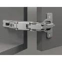 Concealed hinge, Häfele Duomatic 165°, full overlay mounting