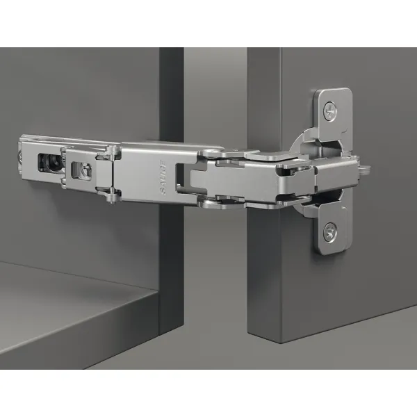 Concealed hinge, Häfele Duomatic 165°, full overlay mounting