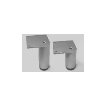 Furniture foot, aluminum, adjustable, Ø40mm H200mm