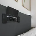 Dangtelis su rėmeliu POWER FRAME, 3 dalių, L255mm, aliuminis