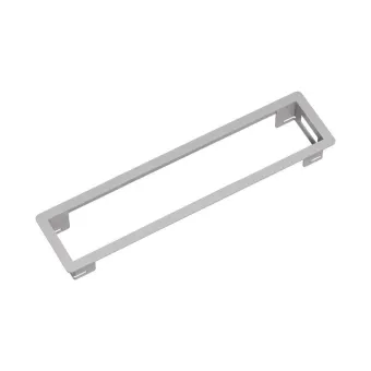 Rėmelis POWER FRAME 6 dalių rozečių blokui, L369mm, aliuminis RAL9006