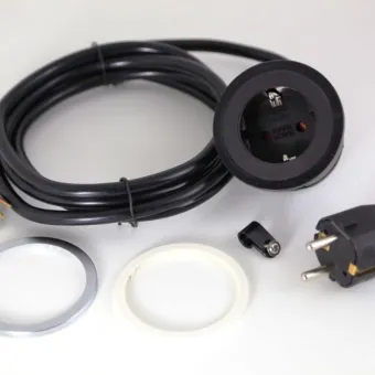 PIX 1xCEE7/3 L2m wire end cable