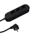 Power distributing unit SMART 3xCEE7/3, black, power L1.5m CEE7/7