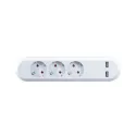 Power distributing unit SMART 3xCEE7/3 1xUSB Charger L1.5m CEE7/7