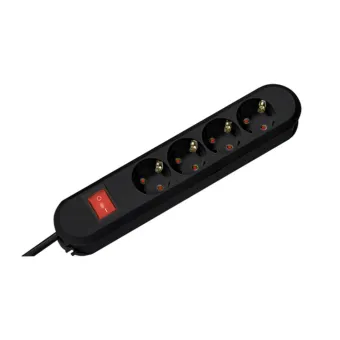 Power distributing unit SMART 4xCEE7/3 1xSwitch L1.5m CEE7/7, black