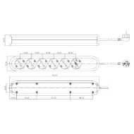 RB SMART 6xCEE7/3 juoda laid.L3000