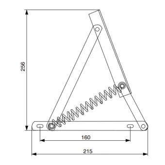 Side single bed lifting mechanism