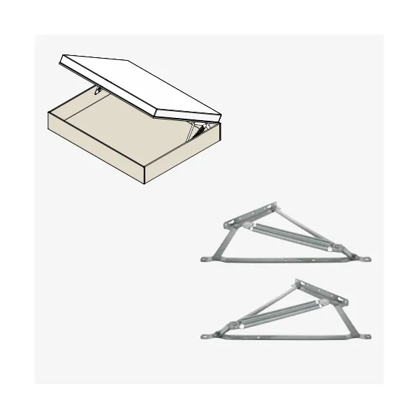Rear single bed lifting mechanism