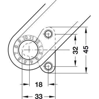 Soft-closing mechanism, For Maxi stay flap fitting