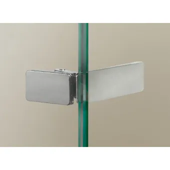 Mounting plate, For glue fixing for glass and mirror doors