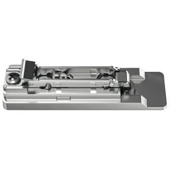 Mounting plate, For glue fixing for glass and mirror doors